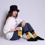 جوراب طرح گوشواره